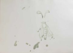 Joseph Beuys (1921 Kleve - 1986 Düsseldorf) (F) Biene, Blatt aus 'Spur I', Farblithografie auf
