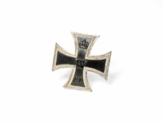 Eisernes Kreuz II. Klasse Deutschland, 1914, gewölbte Ausführung, 900 Silber und Eisen, rückseitig