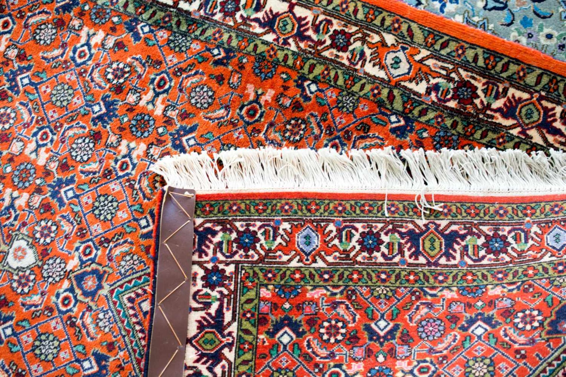 Bidjar Iran, Wolle auf Wolle, 281 cm x 94 cm, reinigungsbedürftig - Image 4 of 4