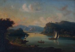 Christian Georg Schütz (attrib.) (1718 Flörsheim a.M. - 1791 Frankfurt a.M.) Landschaft bei