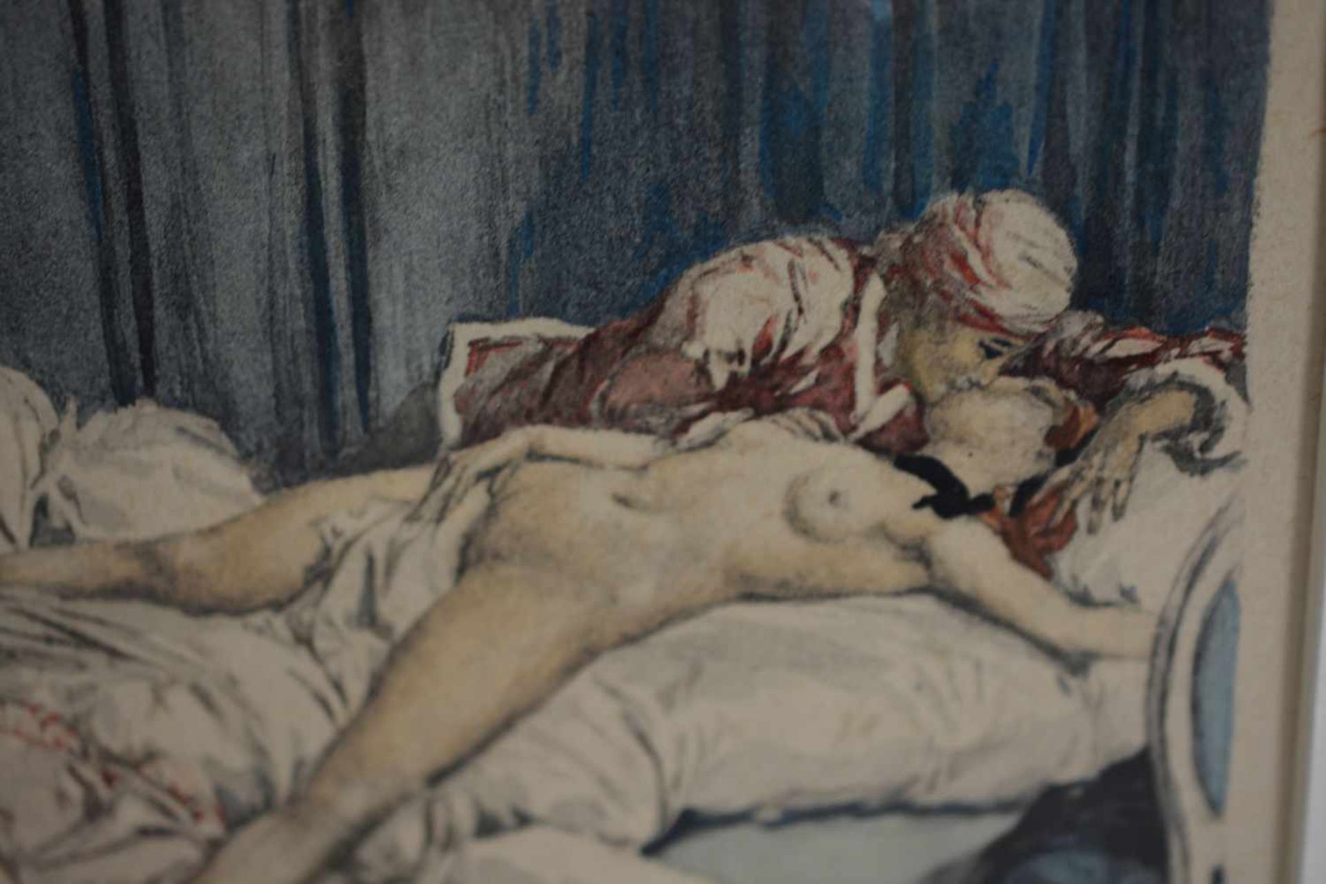 Jules Marie Auguste Leroux (1871 Paris - 1954 ebenda)Paar Arbeiten aus der Serie 'Casanova', - Bild 3 aus 6