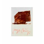 Joseph Beuys (1921 Kleve - 1986 Düsseldorf) (F)Wandernde Kiste, Offsetdruck auf Papier, 1964, 13