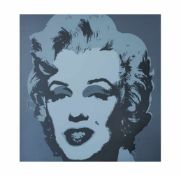 Andy Warhol (1928 Pittsburgh - 1987 New York) (F)Marilyn, Farbserigrafie auf Papier, 91 cm x 91 cm