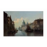 Karl Kaufmann('Charles Marchand') (1843 Neuplachowitz - 1905 Wien)Ansicht von Venedig, Öl auf
