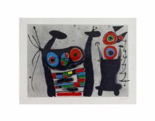 Joan Miró (1893 Barcelona - 1983 Palma de Mallorca) (F)Blatt aus 'Le Lezard aux plumes d'Or',