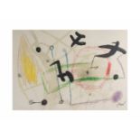 Joan Miró (1893 Barcelona - 1983 Palma de Mallorca) (F)Blatt 5 aus 'Maravillas con variaciones