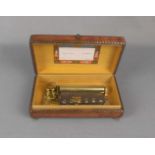 GROSSE REUGE - SPIELUHR / musical box, Manufaktur Reuge, Sante-Croix / Schweiz, mit folgender