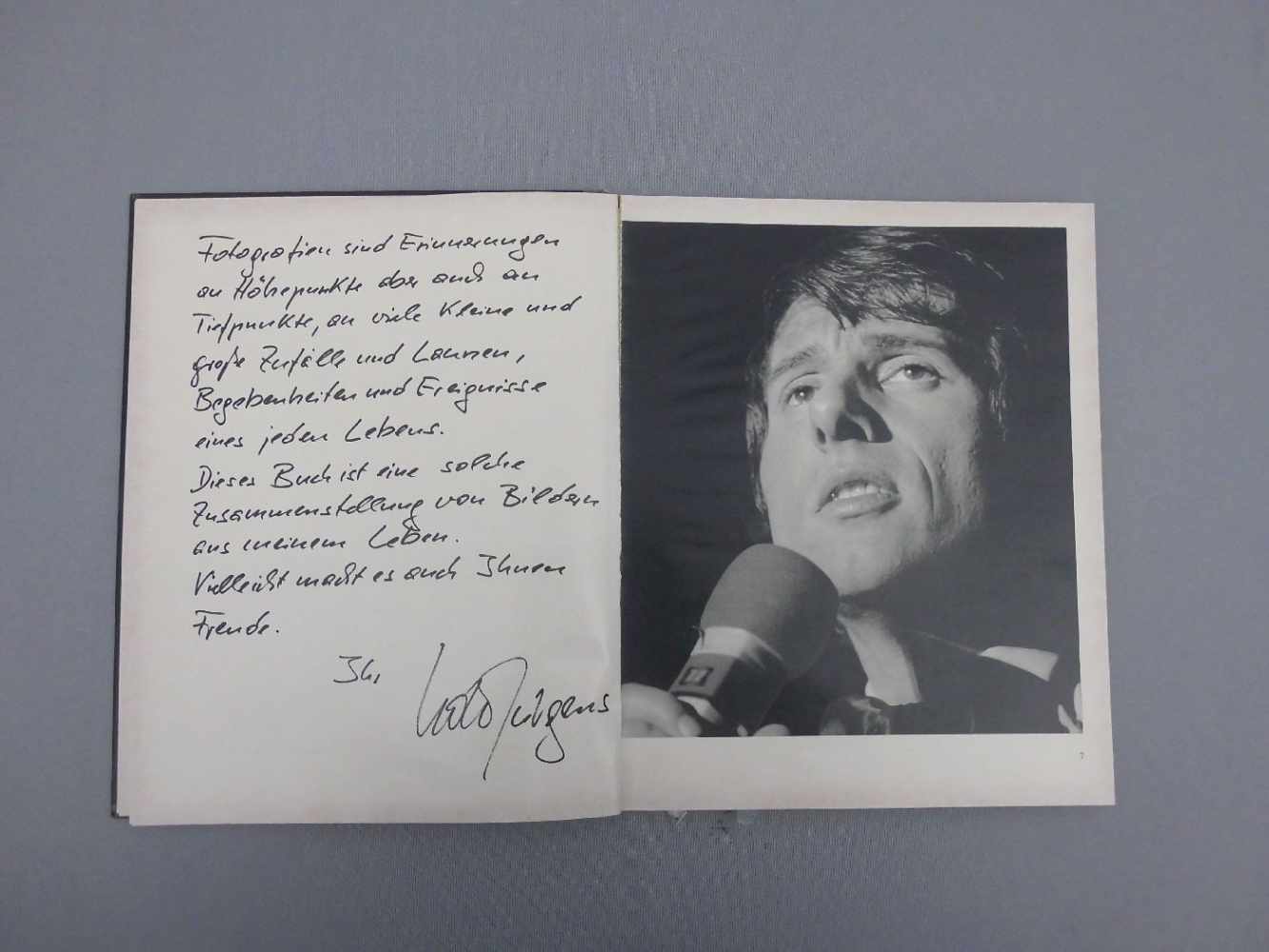 UDO JÜRGENS - AUTOGRAPHEN: 2 Konzertbroschüren (