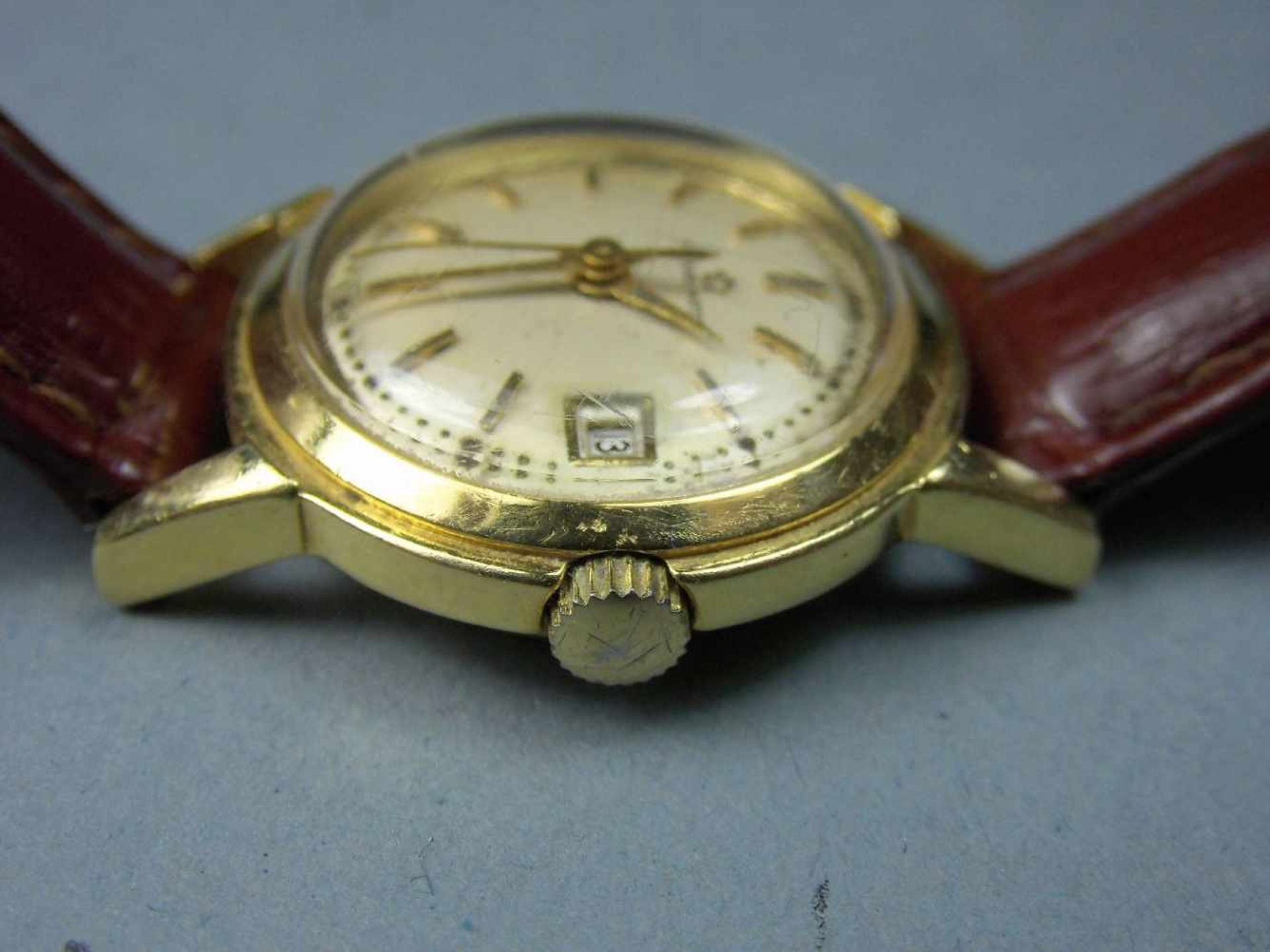 GOLDENE ETERNA - MATIC DAMEN - ARMBANDUHR / wristwatch, Automatik-Uhr, wohl 1960er Jahre, Gehäuse - Bild 5 aus 8