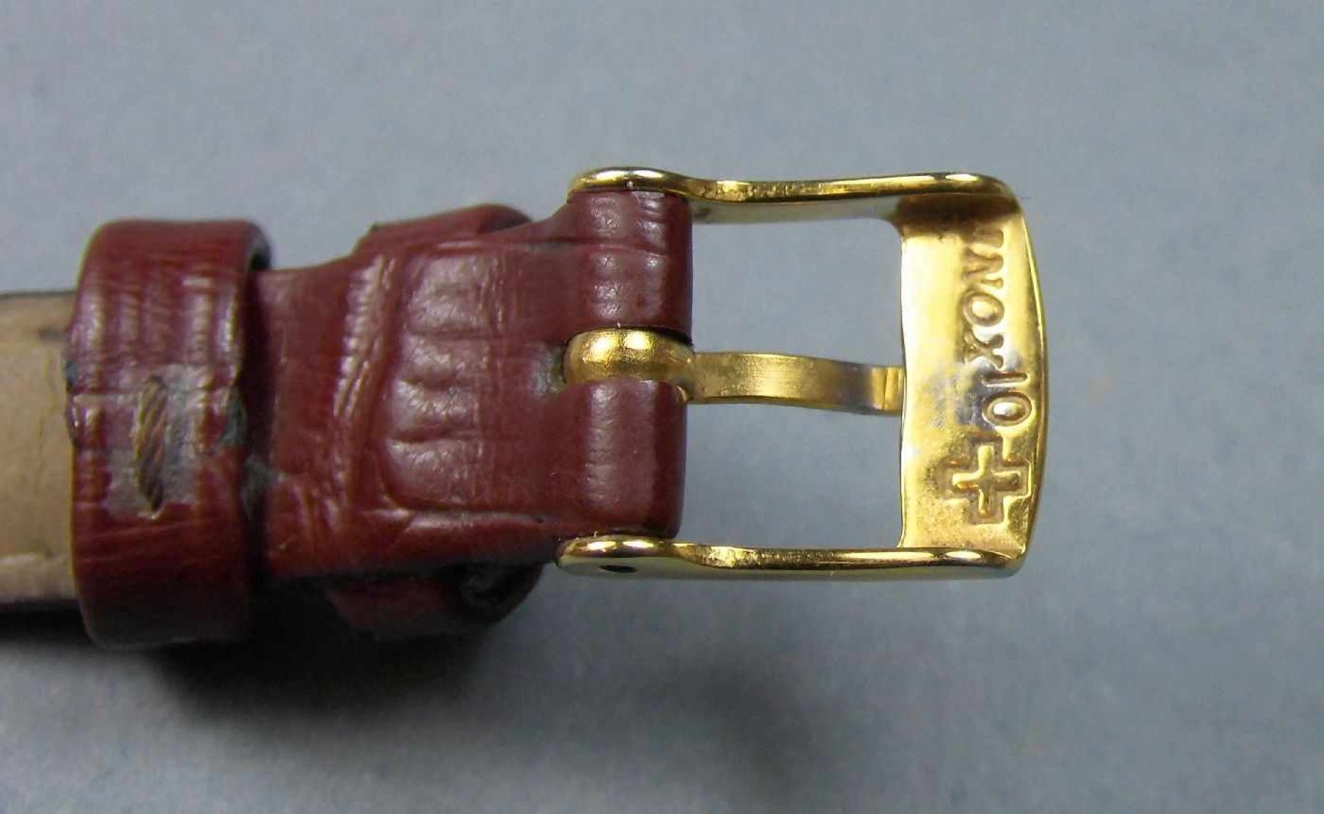 GOLDENE ETERNA - MATIC DAMEN - ARMBANDUHR / wristwatch, Automatik-Uhr, wohl 1960er Jahre, Gehäuse - Bild 8 aus 8