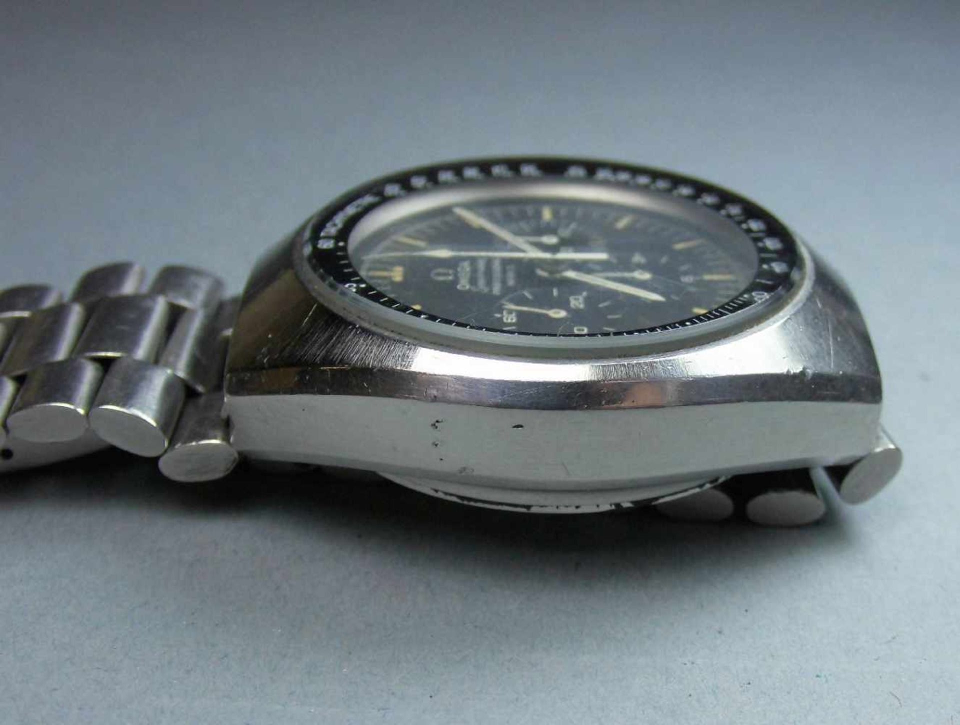 ARMBANDUHR: OMEGA SPEEDMASTER PFROFESSIONAL MARK II / wristwatch, ca. 1969, Manufaktur Omega / - Bild 2 aus 6