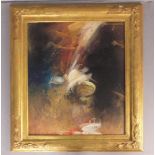 PICARD, JEAN-CLAUDE (geb. 1940 in Blida / Algerien), Gemälde / painting: "Abstrahiertes Stillleben