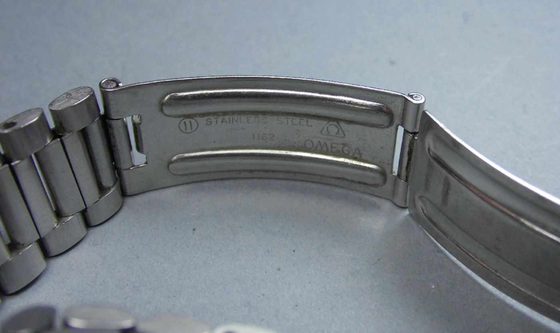 ARMBANDUHR: OMEGA SPEEDMASTER PFROFESSIONAL MARK II / wristwatch, ca. 1969, Manufaktur Omega / - Bild 6 aus 6