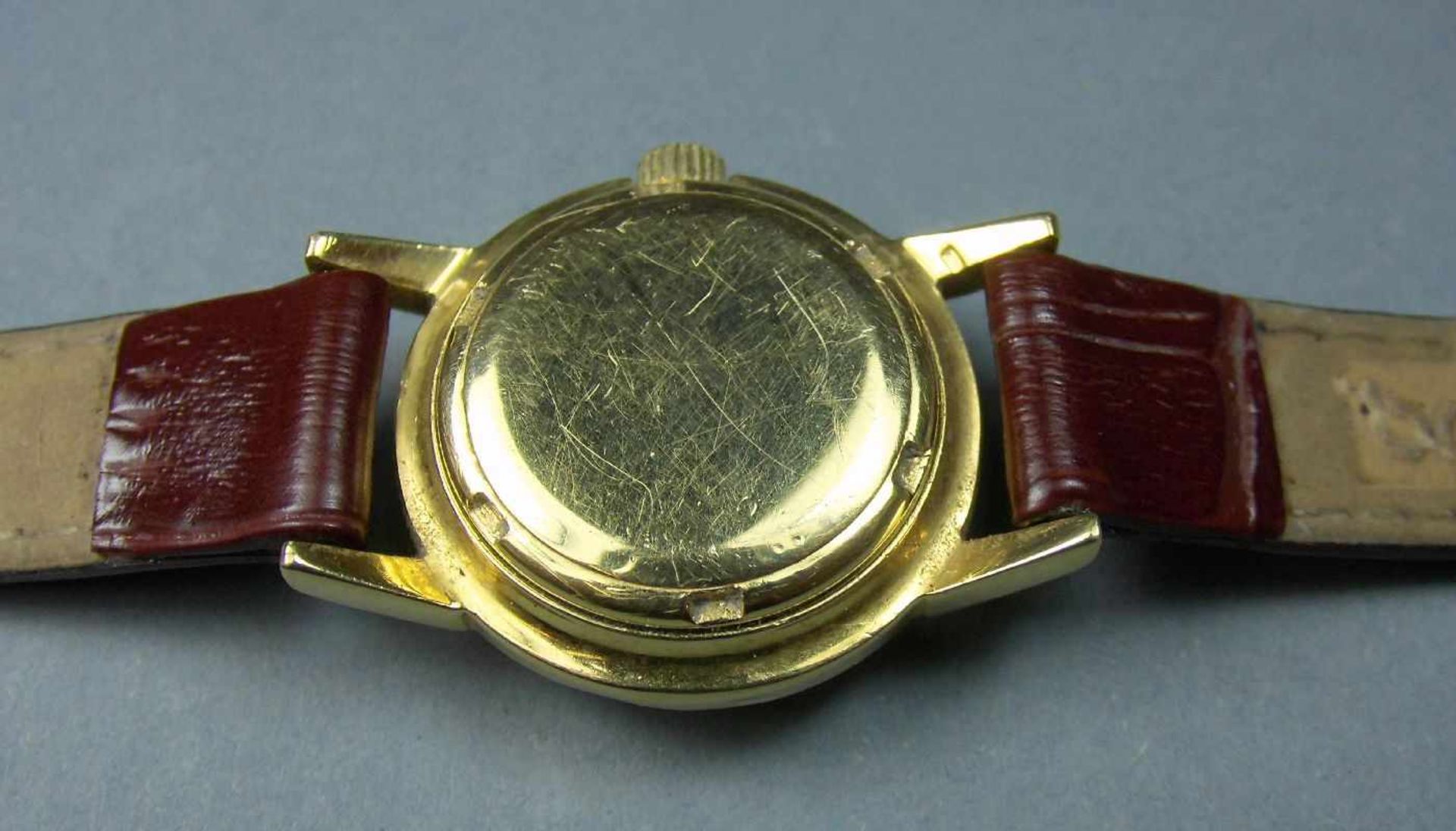 GOLDENE ETERNA - MATIC DAMEN - ARMBANDUHR / wristwatch, Automatik-Uhr, wohl 1960er Jahre, Gehäuse - Bild 6 aus 8