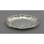 SCHALE / silver bowl, 835er Silber (170 g), deutsch, gepunzt mit Halbmond, Krone,