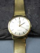 ARMBANDUHR: OMEGA GENÈVE / wristwatch, Handaufzug, Manufaktur Omega Watch Co. S.A. / Schweiz,