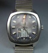 VINTAGE ARMANDUHR : RODANIA PERMADATE / wristwatch, Automatik - Uhr, Manufaktur Rodania SA /