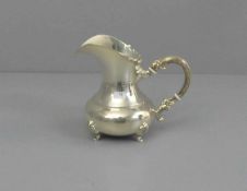 KANNE / SAHNEKANNE / creamer, 925er Silber (298 g), gepunzt mit Feingehaltsangabe, Halbmond und