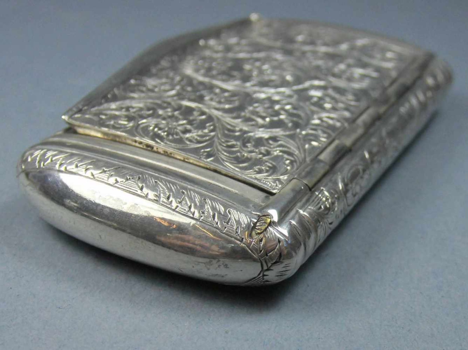 TABATTIÈRE / PILLENSCHATULLE / PILLENDOSE / PASTILLENDOSE / silver box, Österreich-Ungarn, Wien/ - Bild 2 aus 7