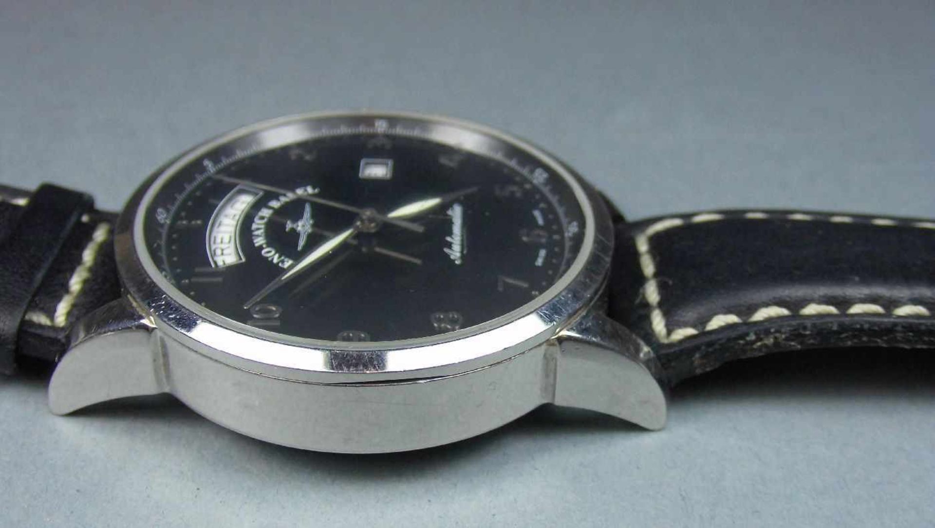 ARMBANDUHR: ZENO - WATCH BASEL / wristwatch, Manufaktur Zeno-Watch Patrik-Philipp Huber SA / - Image 3 of 6