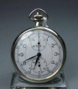 TASCHENUHR - CHRONOGRAPH: HEUER / pocket watch, um 1930/40, Handaufzug (Krone), Manufaktur Heuer /