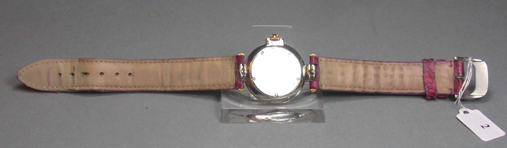 DAMENARMBANDUHR: JAEGER LECOULTRE - Modell "Rendezvous"/ wristwatch, Quarz-Werk, Manufaktur Jaeger - Bild 8 aus 10