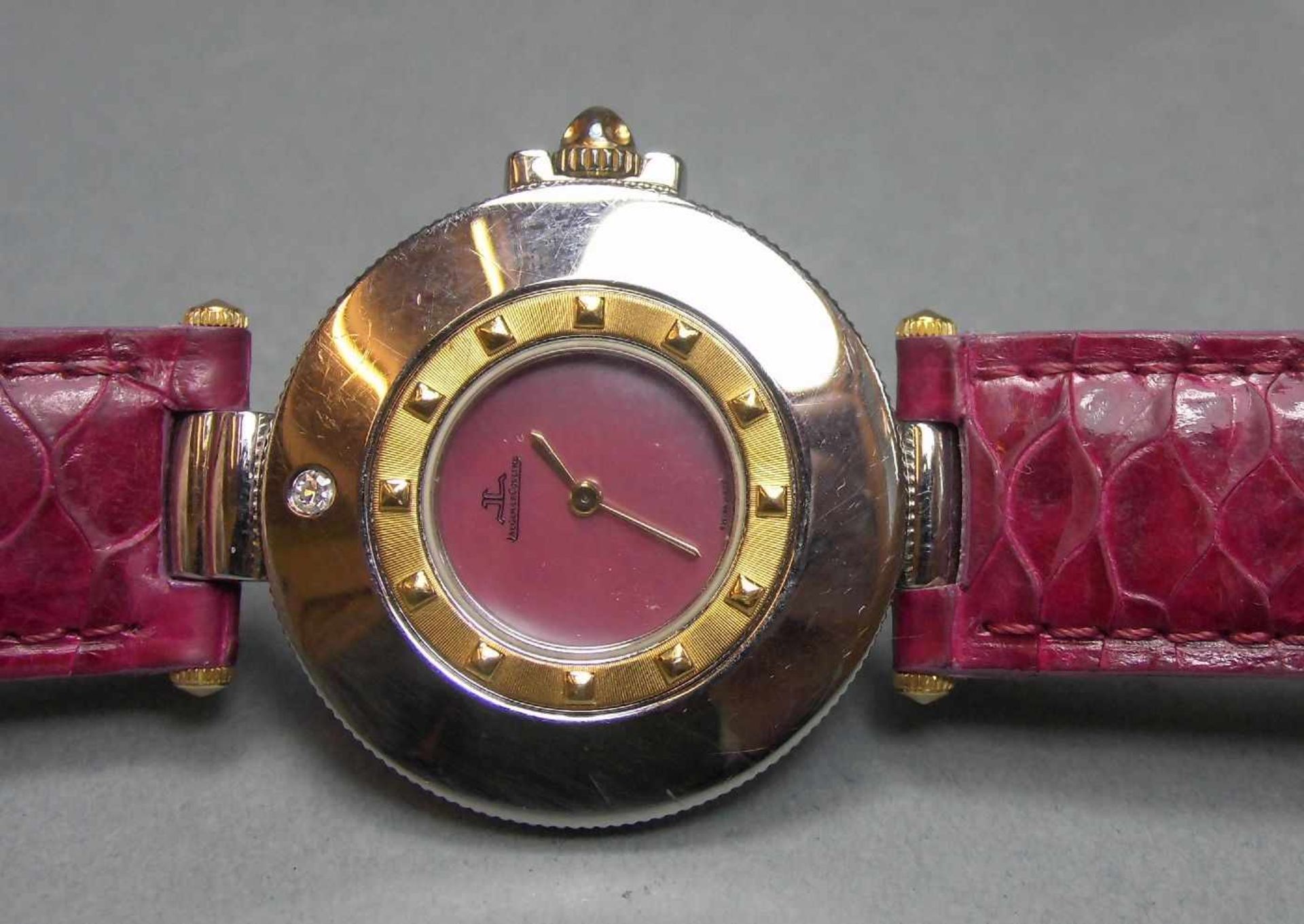 DAMENARMBANDUHR: JAEGER LECOULTRE - Modell "Rendezvous"/ wristwatch, Quarz-Werk, Manufaktur Jaeger - Bild 2 aus 10