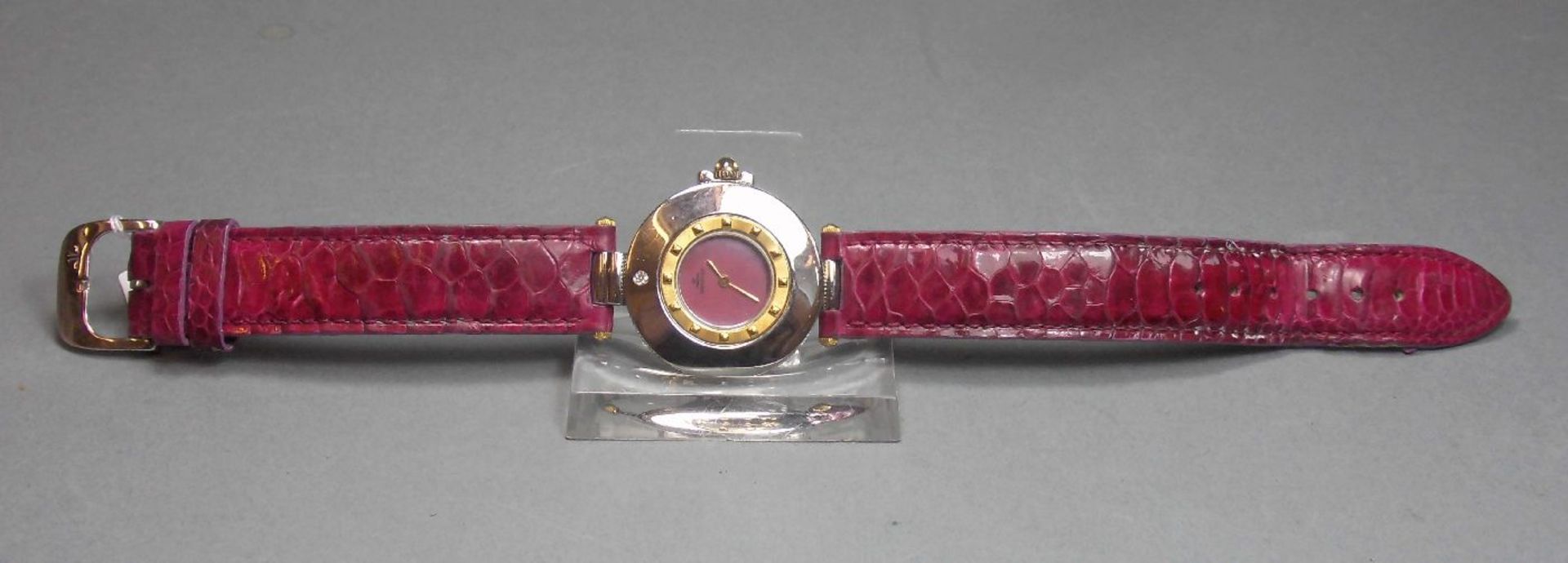 DAMENARMBANDUHR: JAEGER LECOULTRE - Modell "Rendezvous"/ wristwatch, Quarz-Werk, Manufaktur Jaeger - Bild 3 aus 10