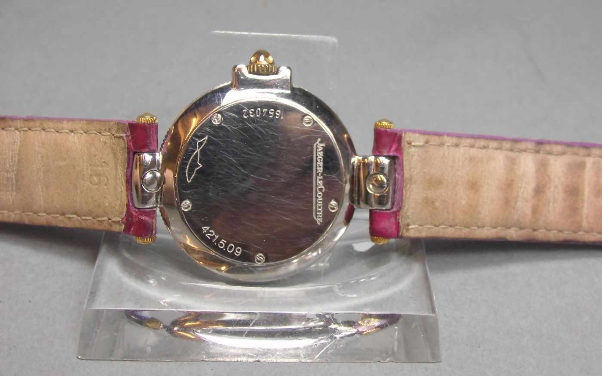 DAMENARMBANDUHR: JAEGER LECOULTRE - Modell "Rendezvous"/ wristwatch, Quarz-Werk, Manufaktur Jaeger - Bild 9 aus 10