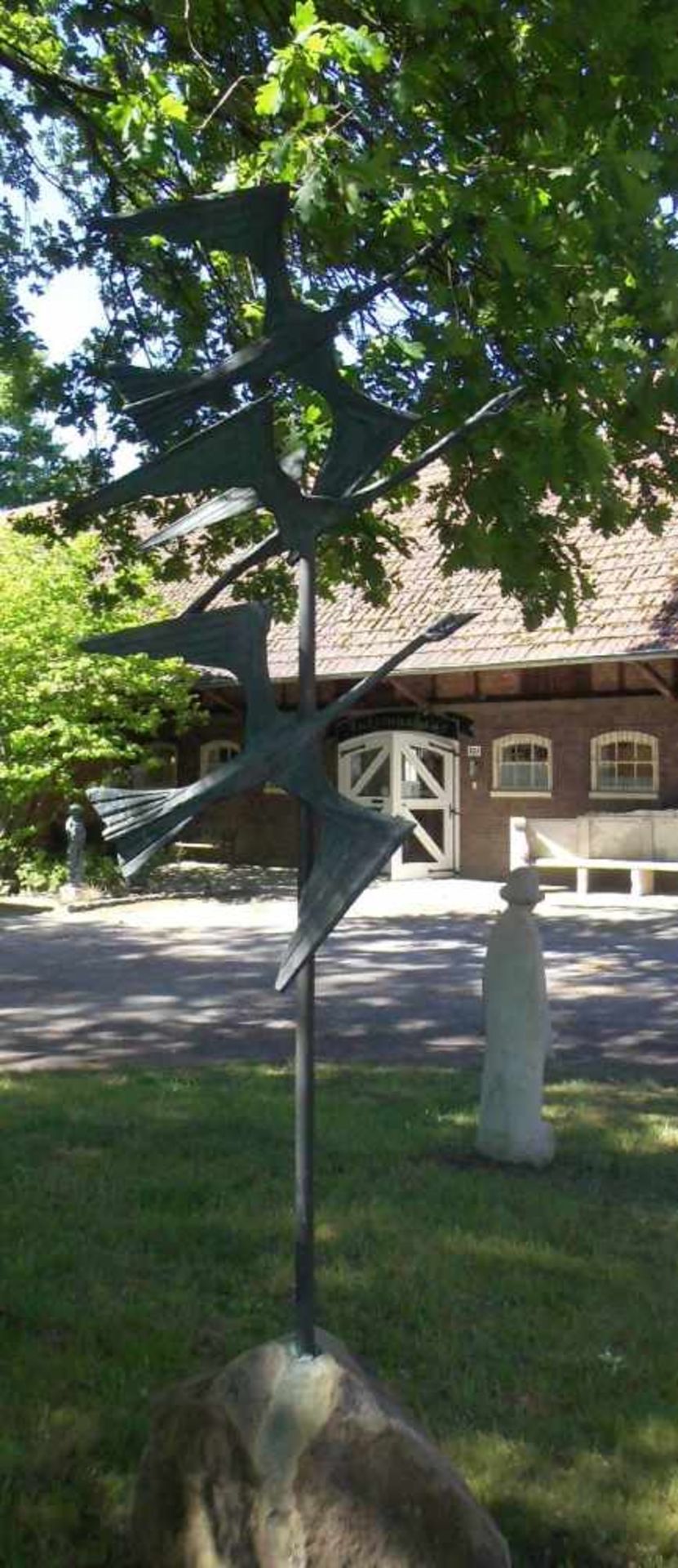 KRAUTWALD, JOSEPH (Borkenstadt / Oberschlesien 1914-2003 Rheine), Skulptur: "Fliegende Kraniche",