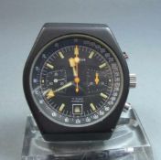 VINTAGE ARMBANDUHR - CHRONOGRAPH : ANKRA 750 / wristwatch, Handaufzug, Manufaktur Ankra /