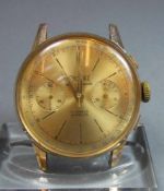 VINTAGE ARMBANDUHR - CHRONOGRAPH: PRECIMAX / wristwatch, Handaufzug, 1960/70er Jahre, Manufaktur