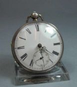 GROSSE ENGLISCHE - SCHLÜSSELTASCHENUHR/ TASCHENUHR / open face pocket watch, London / England, 1872.