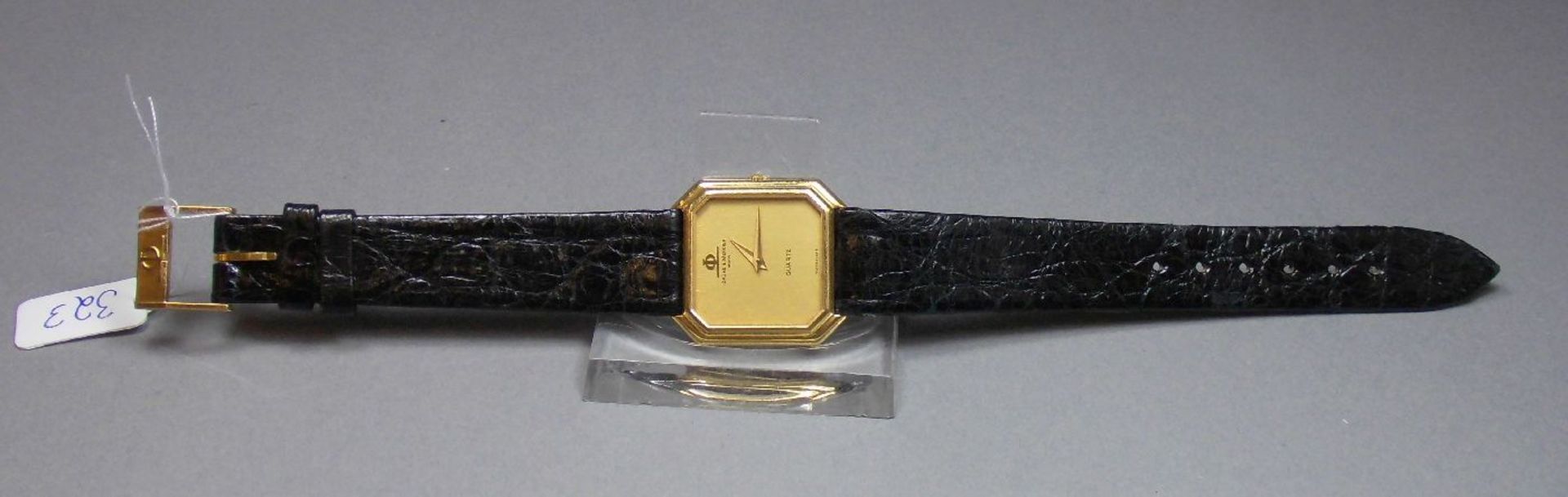 VINTAGE GOLD-ARMBANDUHR - BAUME & MERCIER GENEVE / wristwatch, 1980er Jahre, Manufaktur Baume & - Image 2 of 6