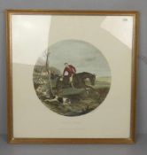 HESTER, EDWARD GILBERT (ca. 1843-1903), Farbdruck: "Gone away", nach einem Gemälde von W. J.