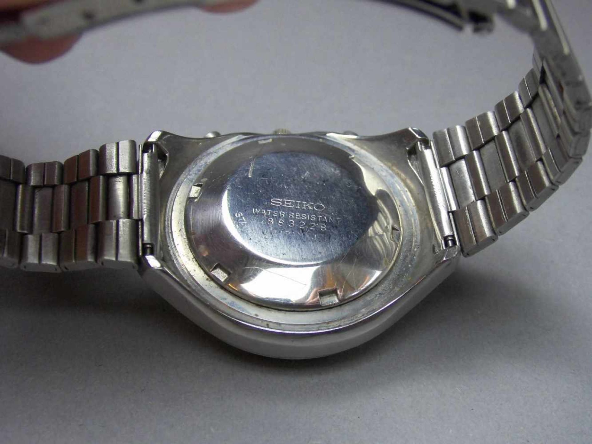 VINTAGE CHRONOGRAPH / ARMBANDUHR : SEIKO - 6139 - 7160 T / wristwatch, Japan, 1970er Jahre, - Image 8 of 8