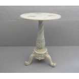 PORZELLANTISCH / BEISTELLTISCH / SALONTISCH / porcelain table, 20. Jh., Porzellan, Manufaktur