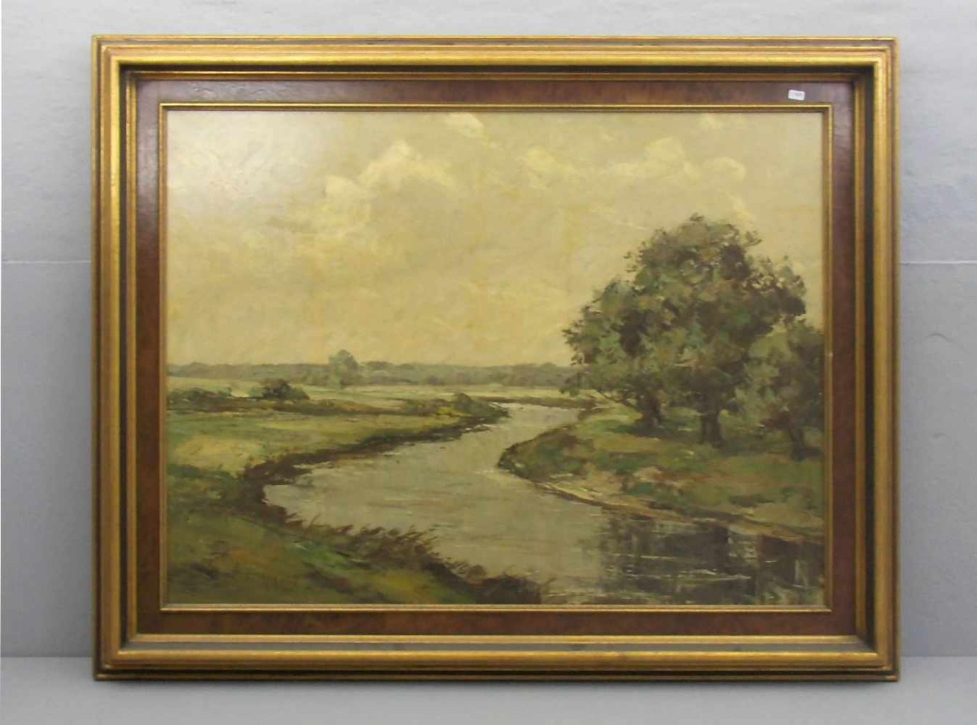 AUFENANGER, HEINRICH (Rotthausen 1899-1950 Gelsenkirchen), Gemälde / painting: "Niederrheinische
