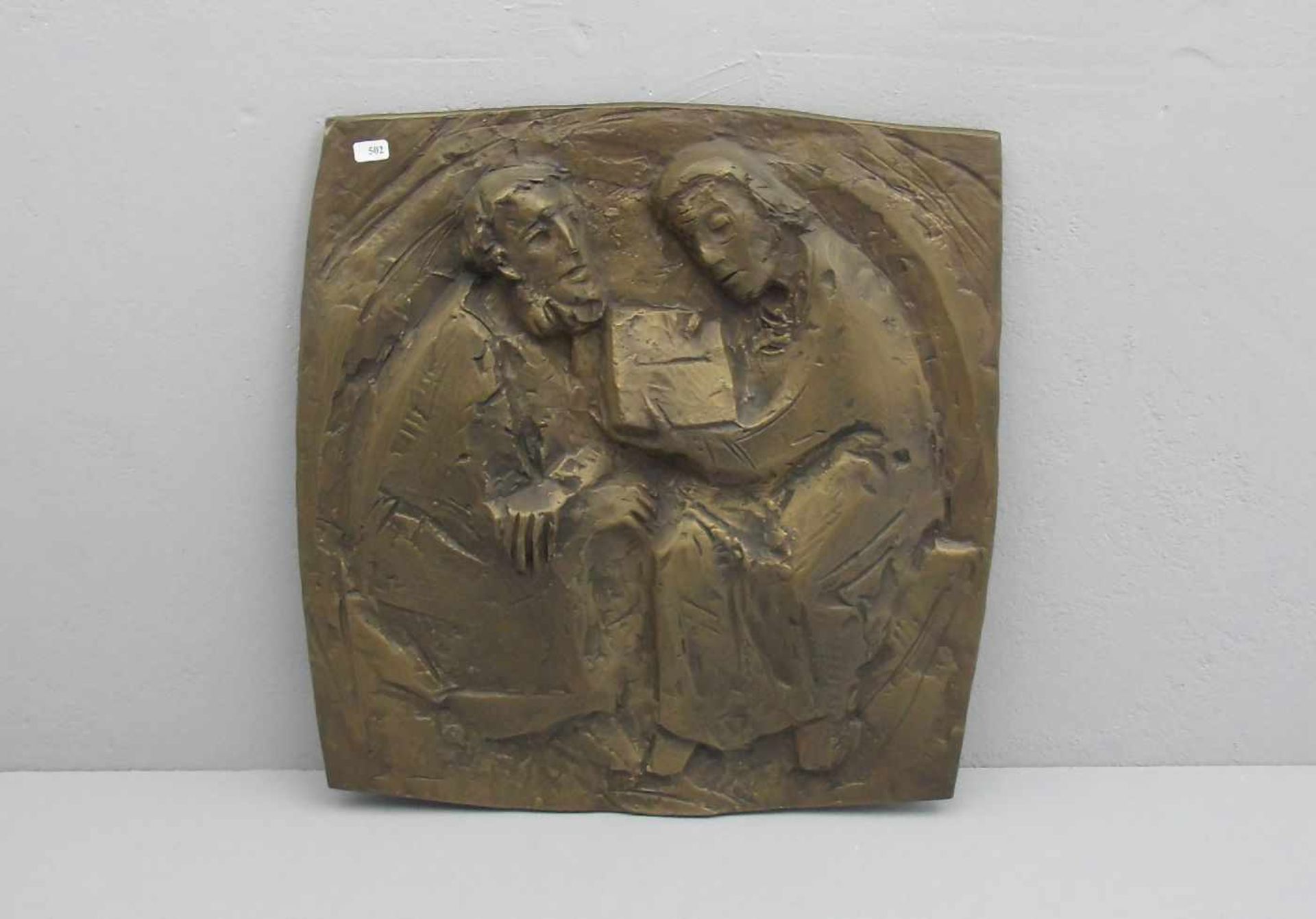 KRAUTWALD, JOSEPH (Borkenstadt / Oberschlesien 1914-2003 Rheine), Relief: "Die Philosophen",