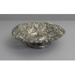 OBSTSCHALE / SCHALE / silver bowl, 835er Silber (210 g) , 1. H. 20, Jh., gemarkt mit