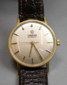 VINTAGE ARMBANDUHR OMEGA / wristwatch, Automatik-Uhr, Manufaktur Omega Watch Co. S. A. / Schweiz.
