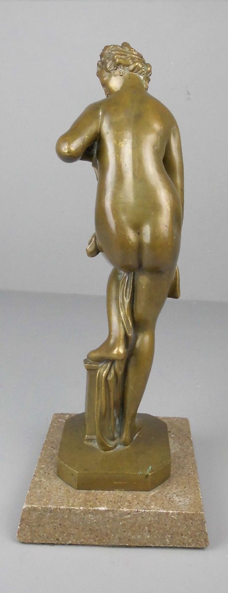 MOODI, L. (Bildhauer des 19. / 20. Jh.) - Skulptur / sculpture: "Badende / Venus", hellbraun - Bild 7 aus 10