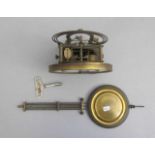 KIENZLE REGULATOR - UHRWERK / regulator movement, um 1900, Manufaktur Kienzle / Hamburg, mit