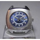 VINTAGE ARMBANDUHR: BULER / wristwatch, Handaufzug, Manufaktur Buler SA / Schweiz. Eckgerundetes