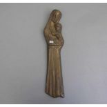 KRAUTWALD, JOSEPH (Borkenstadt / Oberschlesien 1914-2003 Rheine), Relief: "Madonna mit dem