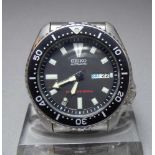 ARMBANDUHR / TAUCHERUHR: SEIKO - 7S26 - 112X R 2 / wristwatch, Automatik-Uhr, Japan, Stahlgehäuse