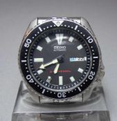 ARMBANDUHR / TAUCHERUHR: SEIKO - 7S26 - 112X R 2 / wristwatch, Automatik-Uhr, Japan, Stahlgehäuse