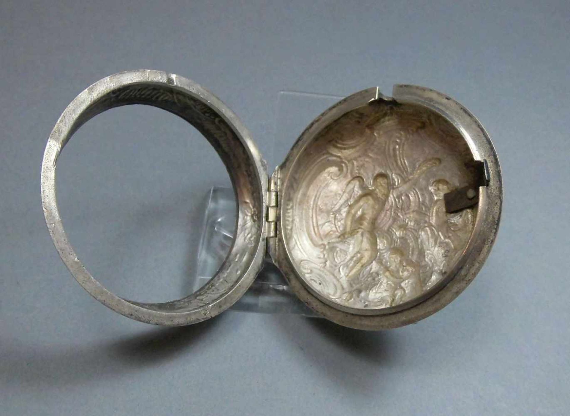 SPINDELTASCHENUHR / pocket watch, England / London / 1790 oder 1810, Schlüsselaufzug (ohne - Image 5 of 12