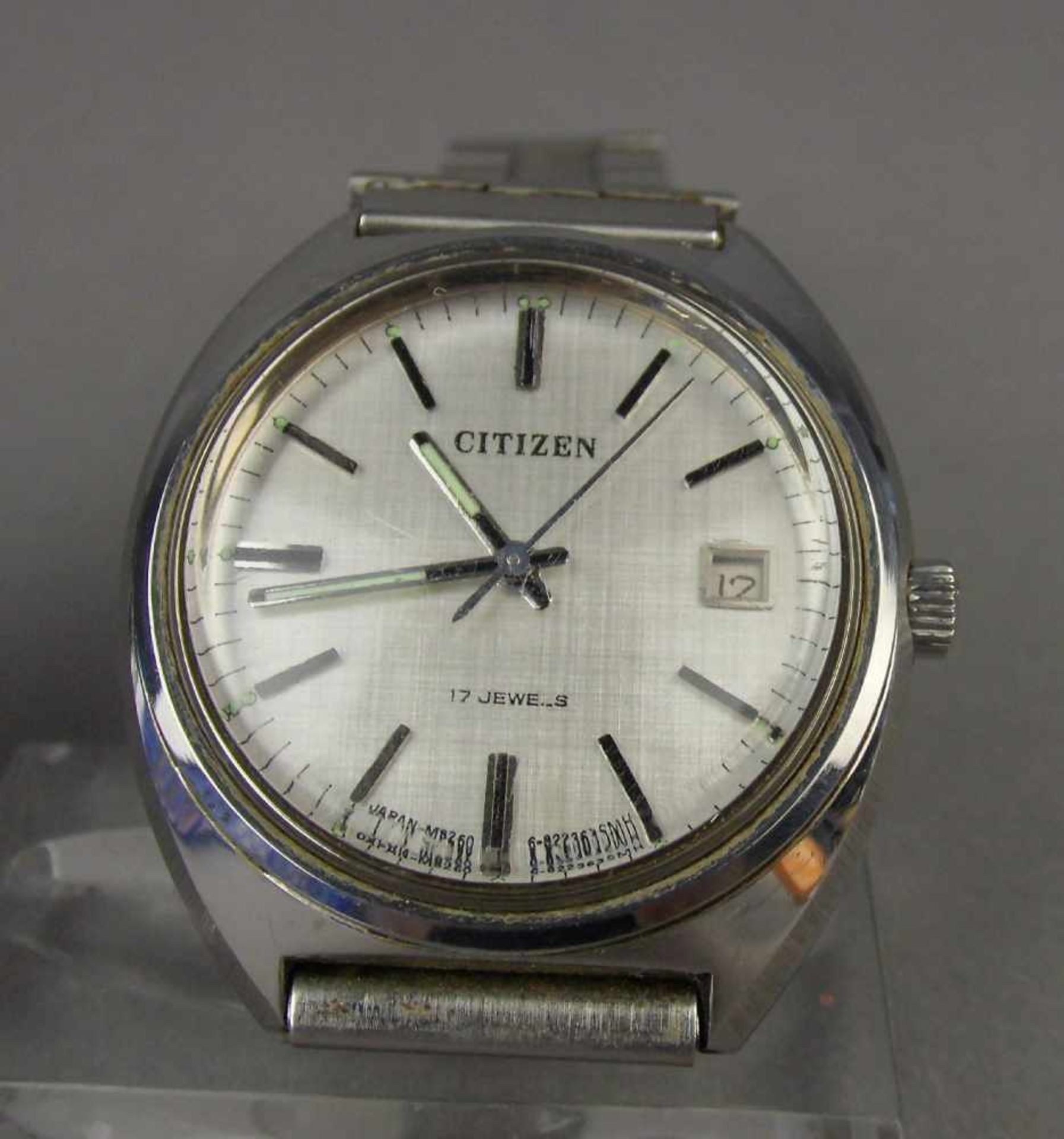 KONVOLUT VON 3 CITIZEN VINTAGE ARMBANDUHREN / wristwatches, Manufaktur Citizen Watch Co., Ltd / - Image 4 of 7