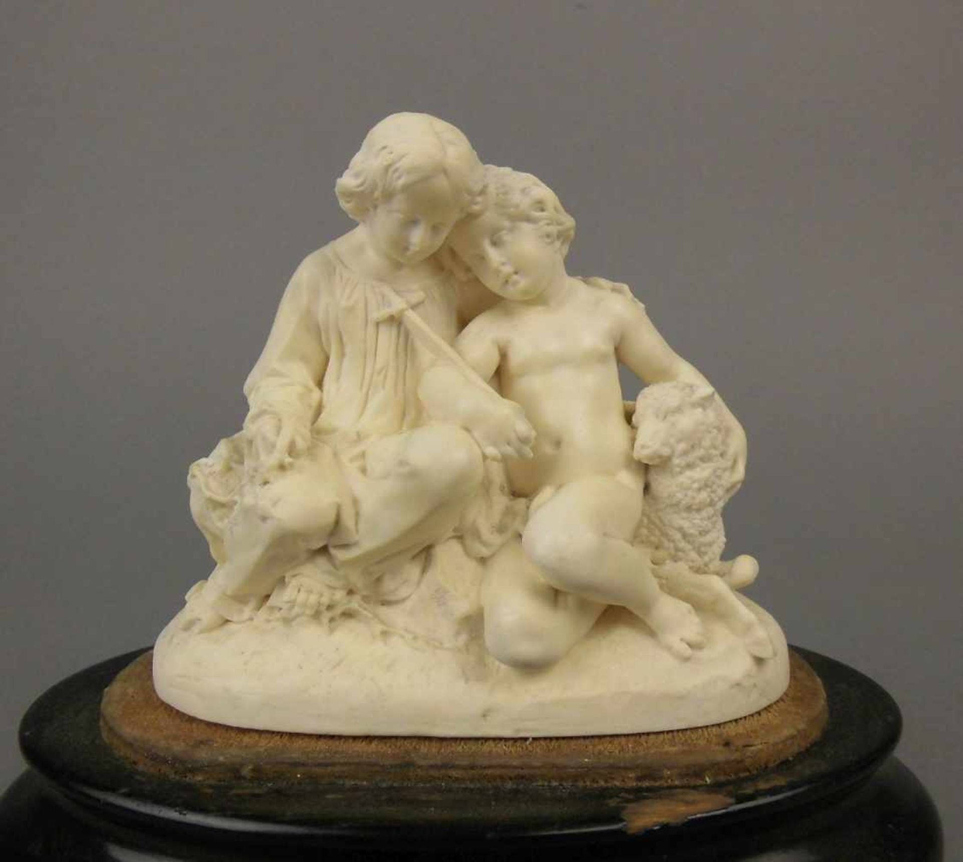 JUSTIN, MATHIEU (St. Justin 1796-1864 Paris),Skulptur / sculpture / Andachtsbild: "Christus und - Image 5 of 12